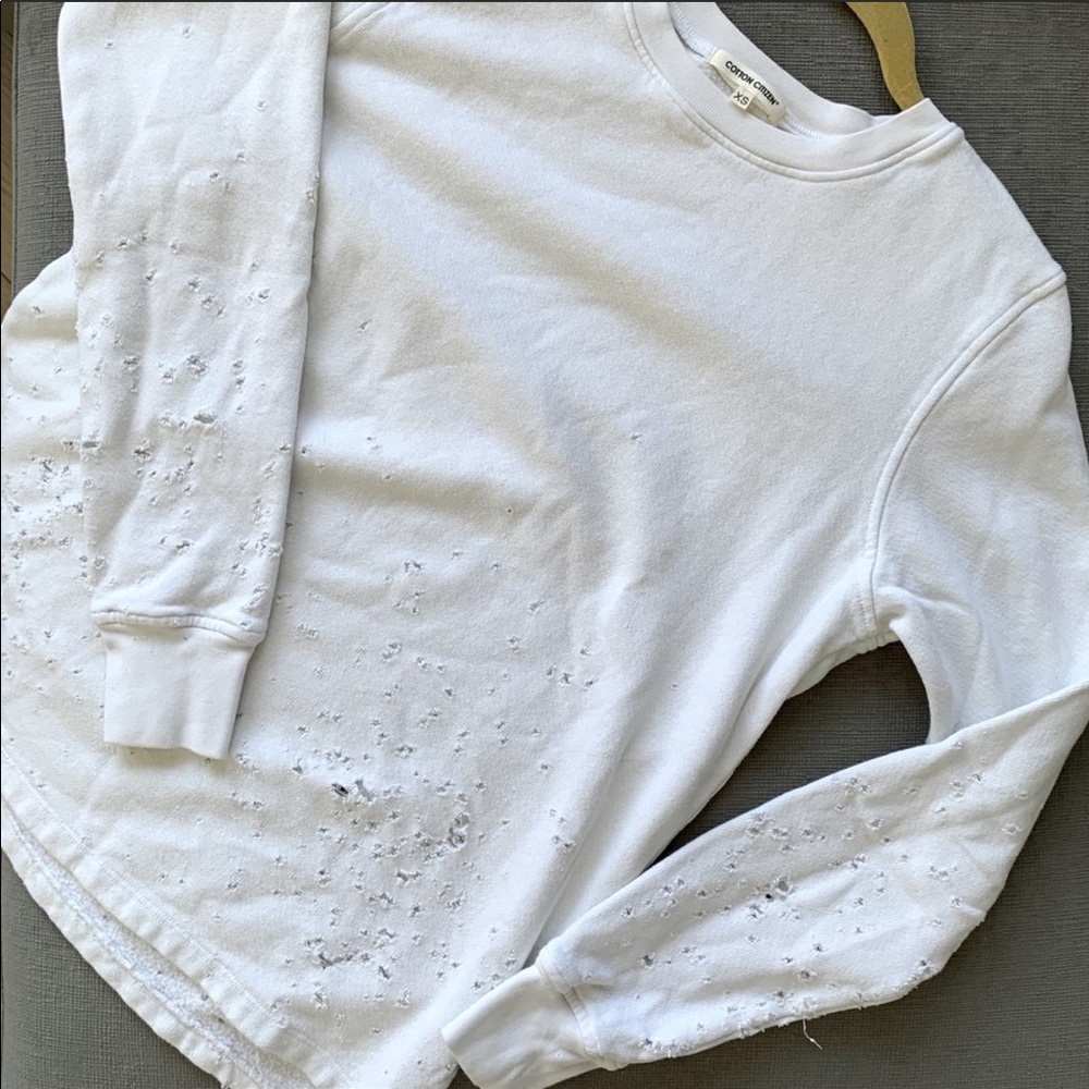 COTTON CITIZEN DISTRESSED CREW